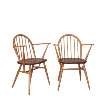 Paire chaises ERCOL