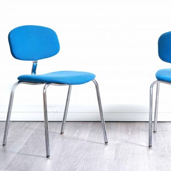 chaise strafor, fauteuil strafor, fauteuil bleu vintage, chaise bleu vintage, chaise strafor vintage, chaise bureau vintage, fauteuil bureau vintage