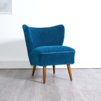 fauteuil cocktail bleu, fauteuil cocktail bleu vintage, fauteuil vintage, fauteuil cocktail vintage, ;obilier vintage, enfilade vintage, paire de fauteuils vintage, paire de fauteuils cocktail vintage