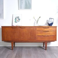 jentique, enfilade scandinave, enfilade 180cm, enfilade vintage, enfilade scandinave vintage, enfilade, enfilade teck, enfilade en teck, enfilade jentique, eames, mobilier vintage