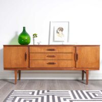 enfilade incurvée, Enfilade vintage, enfilade jentique, enfilade teck vintage, enfilade teck, enfilade en teck, enfilade 2m, grande enfilade, grande enfilade jentique, enfilade scandinave, enfilade epuree, enfilade 1950, enfilade vintage paris, mobilier vintage, room 30