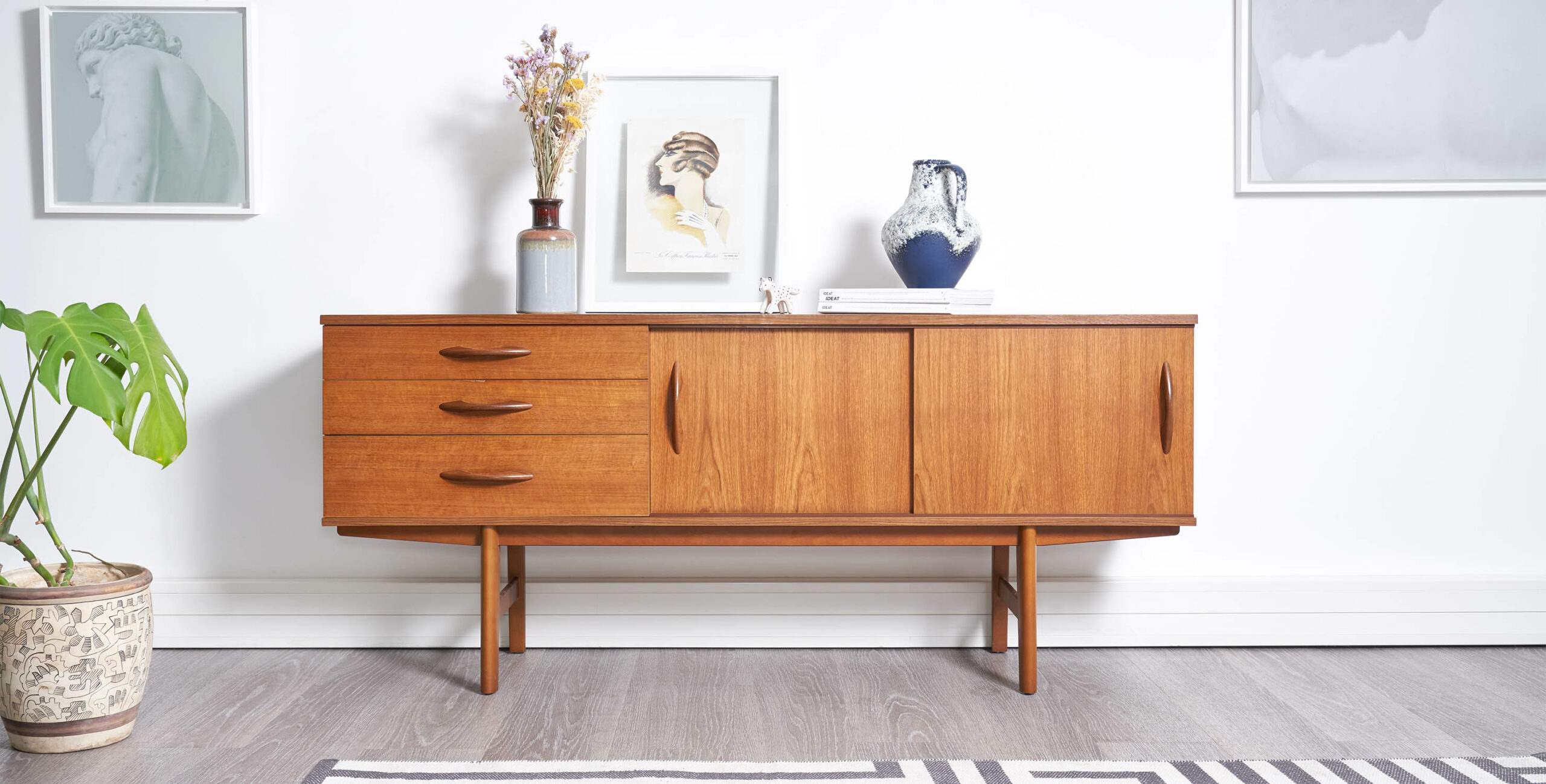 enfilade avalon, Enfilade vintage, enfilade jentique, enfilade teck vintage, enfilade teck, enfilade en teck, enfilade 2m, grande enfilade, grande enfilade jentique, enfilade scandinave, enfilade epuree, enfilade 1950, enfilade vintage paris, mobilier vintage, room 30