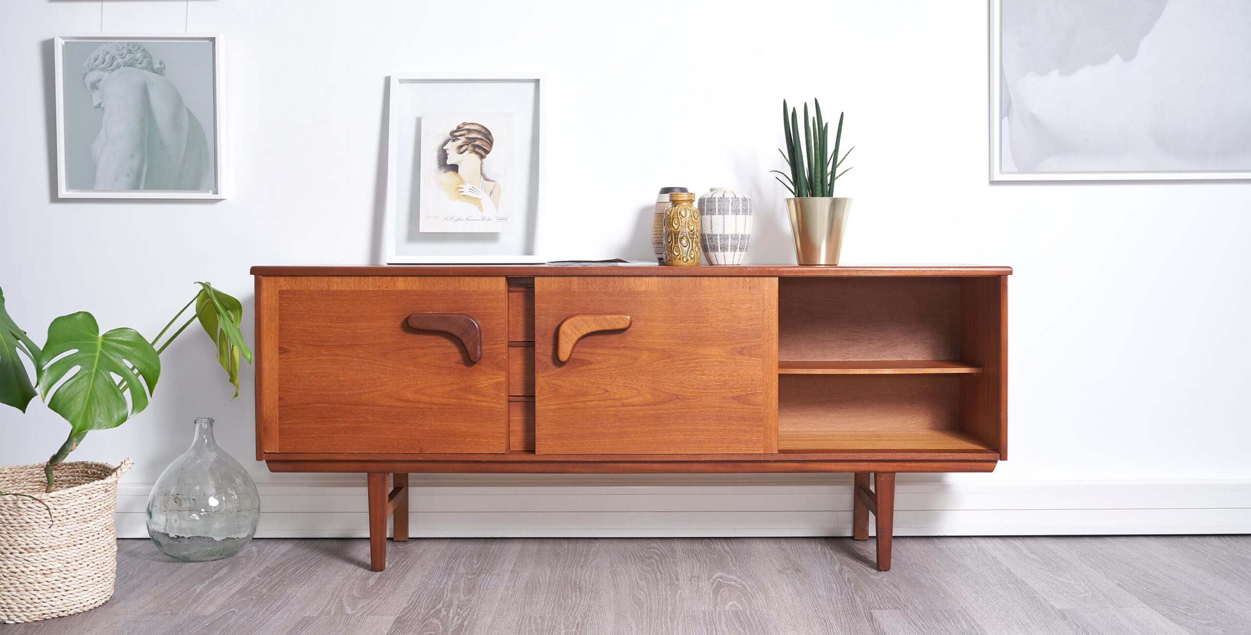 enfilade scandinave vintage, Enfilade vintage, enfilade jentique, enfilade teck vintage, enfilade teck, enfilade en teck, enfilade 2m, grande enfilade, grande enfilade jentique, enfilade scandinave, enfilade epuree, enfilade 1950, enfilade vintage paris, mobilier vintage, room 30