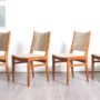 chaises vintage avec accoudoirs, chaises scandinaves, chaises scandinaves vintage, paire de chaises vintage, chaise danoise, 2 chaises avec accoudoirs, paire de chaises en teck, chaises vintage en teck, chaises en teck, chaise en teck, 4 chaises vintage