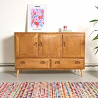 buffet ercol, enfilade ercol, ercol, buffet pieds compas, buffet vintage, enfilade vintage, enfilade 130cm, buffet 130cm, buffet scandinave, enfilade scandinave, room 30