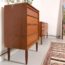 commode vintage, commode austinsuite, commode scandinave, commode teck vintage, commode anglaise vintage, commode 4 tiroirs, austinsuite