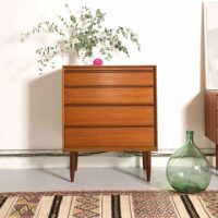 commode vintage, commode austinsuite, commode scandinave, commode teck vintage, commode anglaise vintage, commode 4 tiroirs, austinsuite