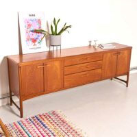 enfilade nathan, enfilade vintage, enfilade 2m, enfilade 210cm, enfilade 215cm, grande enfilade vintage, grande enfilade teck, grand enfilade scandinave, grande enfilade nathan, enfilade danoise