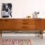 enfilade Avalon, enfilade avalon vintage, enfilade vintage, grande enfilade vintage, grande enfilade scandinave, enfilade 200cm, enfilade 2m, enfilade anglaise vintage, enfilade minimaliste vintage, enfilade danoise, enfilade bois foncé, enfilade tv, enfilade basse vintage, enfilade scandinave basse