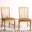 chaises vintage, 4 chaises vintage, chaises à barreaux vintage, chaises scandinaves, chaises MCintosh, chaises anglaises, 4 chaises anglaises, 4 chaises scandinaves, 4 chaises velours, chaises kaki, chaises vintage kaki