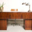 bureau art déco, bureau art déco ancien, bureau vintage, bureau milieu de pièce, bureau en noyer, bureau art deco, bureau milieu de pièce