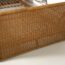 banquette vintage en rotin, grande banquette vintage en rotin, lit en rotin, lit vintage en rotin, banquette lit rotin vintage